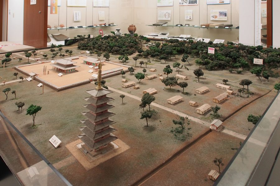武蔵国分寺跡資料館 ジオラマ