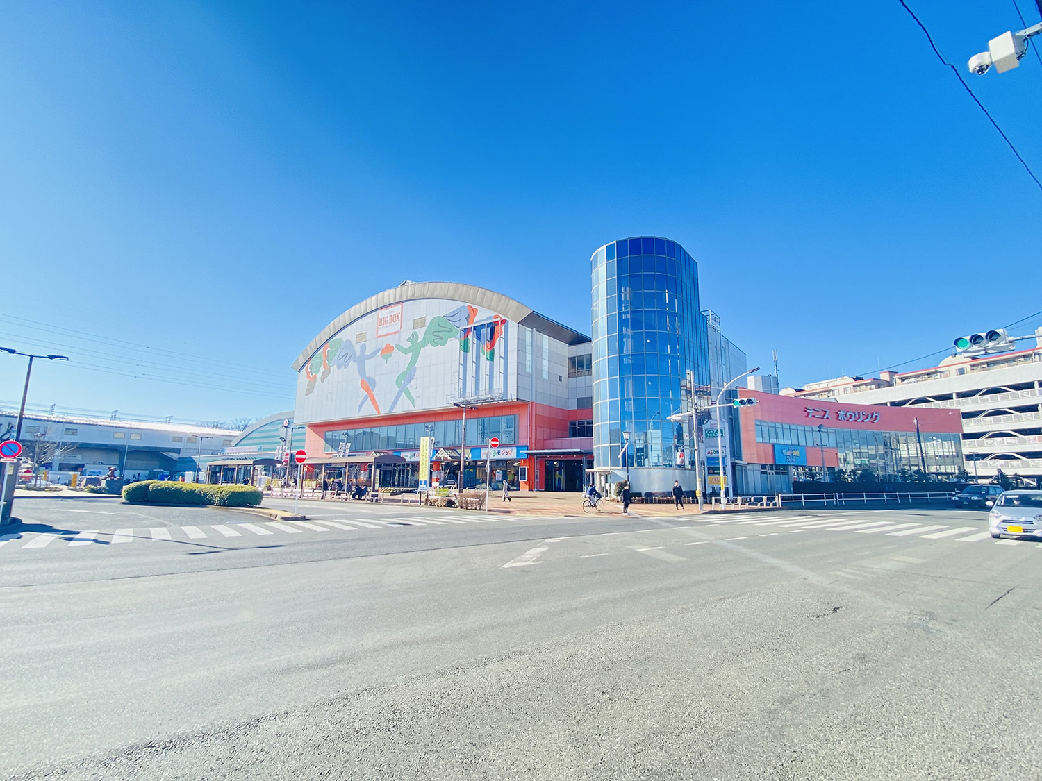 東大和市駅前の画像
